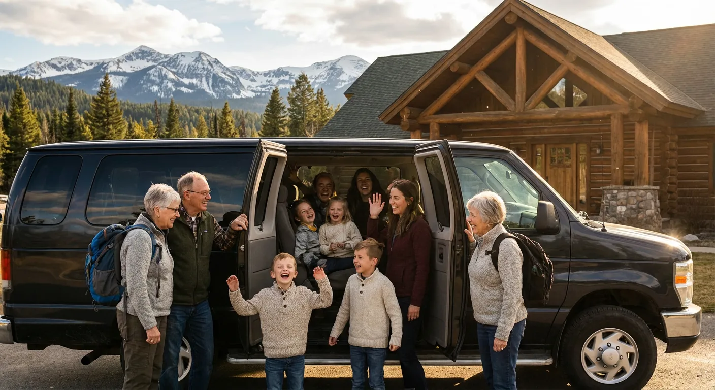Family-friendly van rental