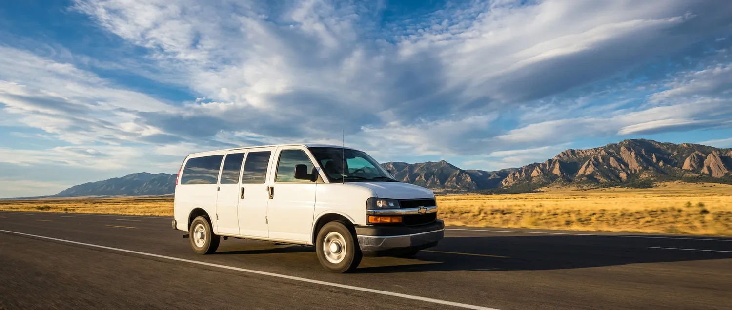 15-Passenger Van rental in Bozeman Montana