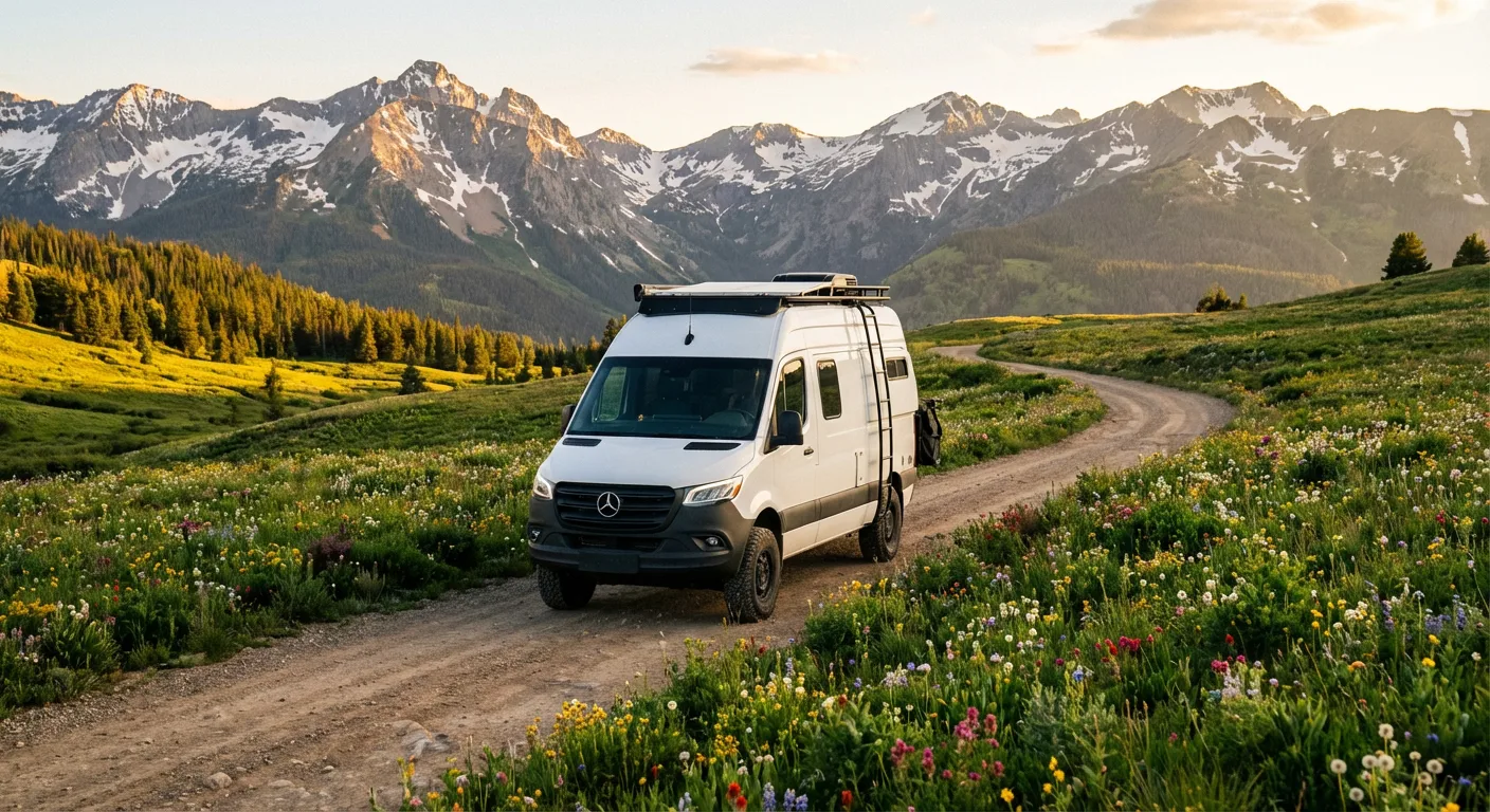 Mercedes Sprinter Van rental in Bozeman Montana